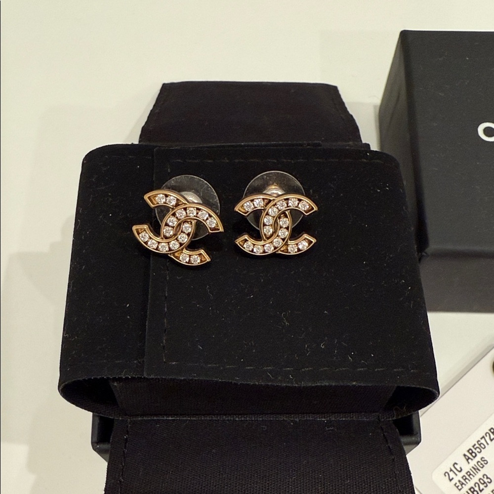 Authentic Chanel earrings